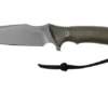 ANV M311 Spelter N690, Olive Green Handle, M311-N690-034, Black Kydex Sheath, Survival Knife