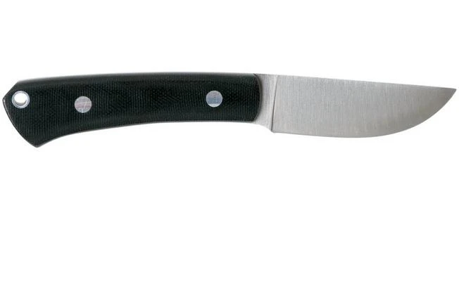 Bark River Woodland Special Black Canvas Micarta, EDC-fixed - Image 2