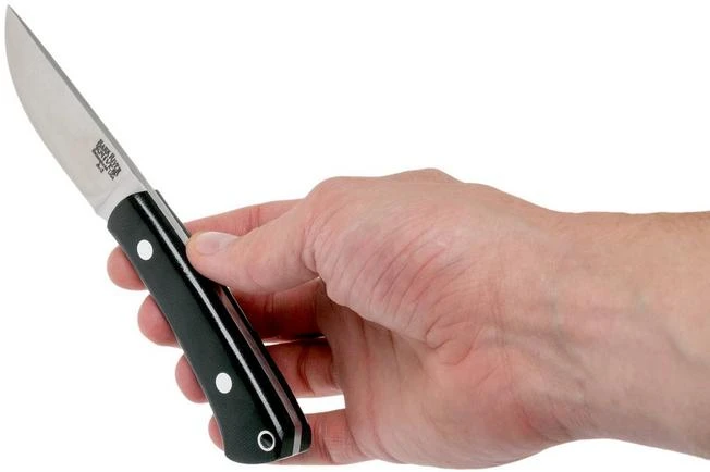 Bark River Woodland Special Black Canvas Micarta, EDC-fixed - Image 7