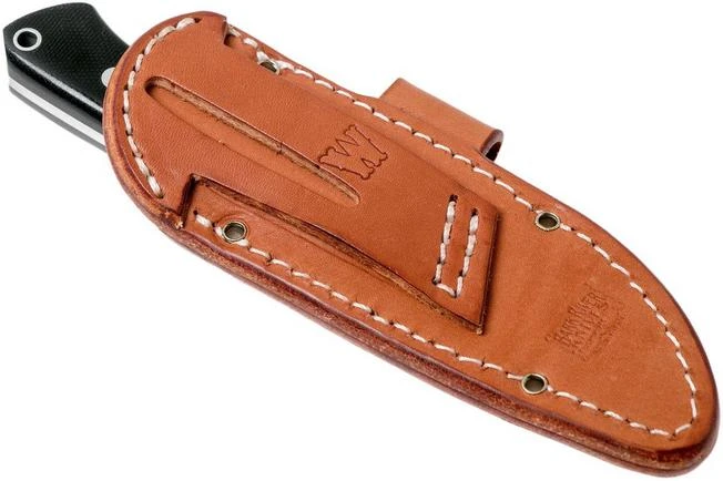 Bark River Woodland Special Black Canvas Micarta, EDC-fixed - Image 9