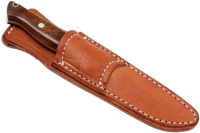 Bark River Gunny CPM 3V, Desert Ironwood, Brown Sheath - Image 7