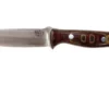 Bark River Gunny CPM 3V, Burgundy Snakeskin Micarta, Brown Sheath