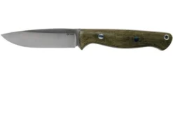 Bark River Gunny Hunter CPM S45VN, Green Canvas Micarta Hunting Knife