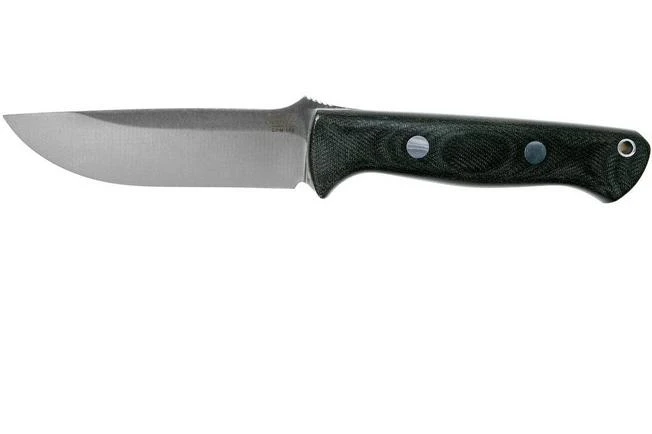 Bark River Bravo 1 CPM 154, Black Canvas Micarta