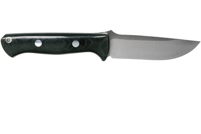 Bark River Bravo 1 CPM 154, Black Canvas Micarta - Image 2