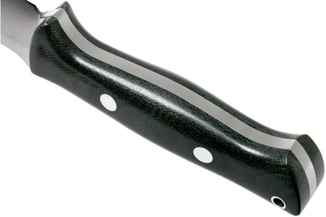 Bark River Bravo 1 CPM 154, Black Canvas Micarta - Image 4