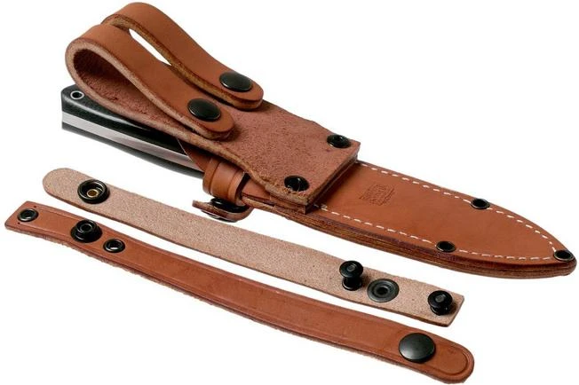 Bark River Bravo 1 CPM 154, Black Canvas Micarta - Image 8