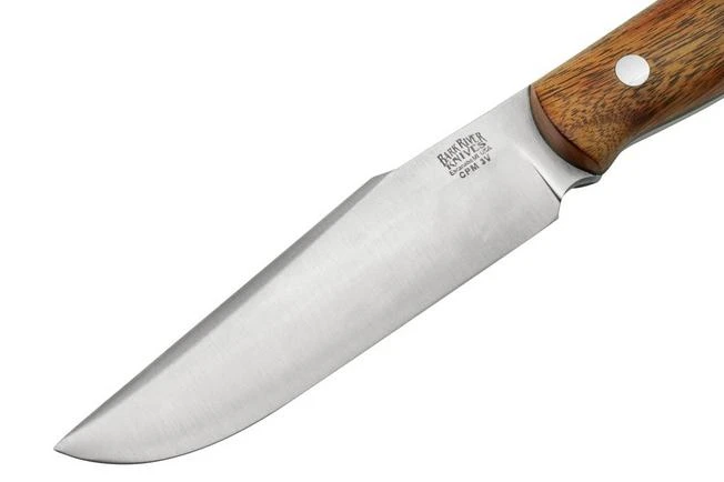 Bark River Ultra Lite Field Knife CPM 3V Osage Orange Green Liner, Bushcraft Knife - Image 3