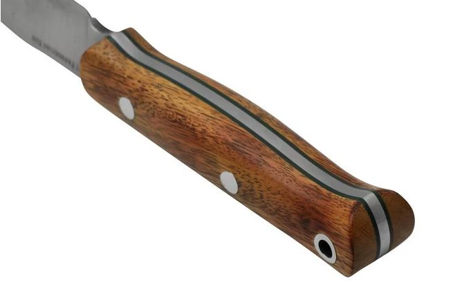 Bark River Ultra Lite Field Knife CPM 3V Osage Orange Green Liner, Bushcraft Knife - Image 4