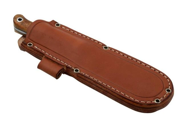 Bark River Ultra Lite Field Knife CPM 3V Osage Orange Green Liner, Bushcraft Knife - Image 6