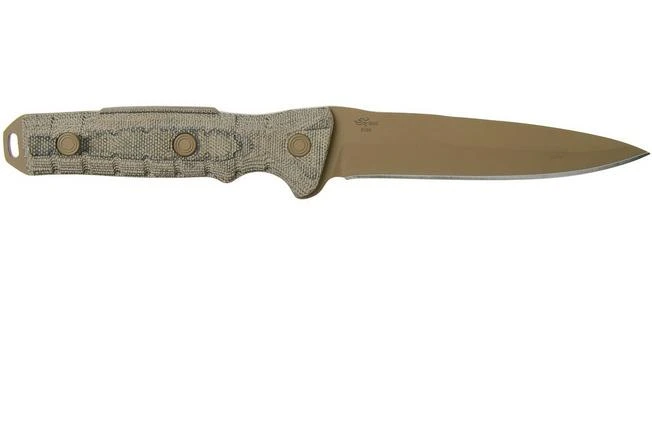 Buck Ground Combat Knife Spear Point 891BRS Coyote Brown GCK Survival Knife - Image 2