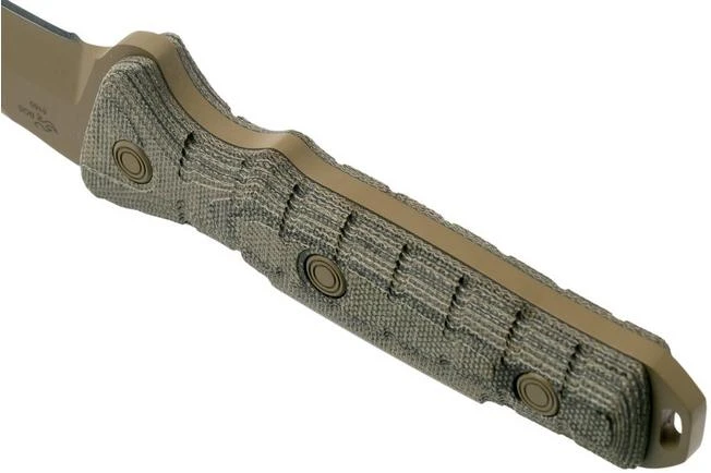 Buck Ground Combat Knife Spear Point 891BRS Coyote Brown GCK Survival Knife - Image 4