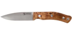 Casström No. 10 Swedish Forest Knife Curly Birch, 14C28N Flat Grind 13118
