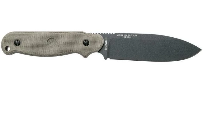 ESEE Laser Strike Tactical Gunsmoke LS-PTG Survival Knife With Kydex Sheath + Belt Clip - Image 2