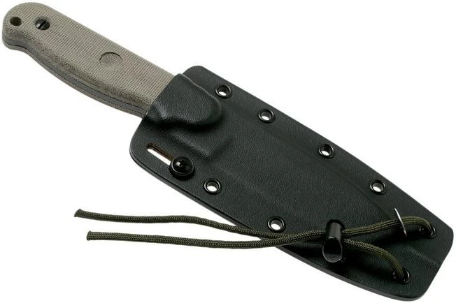 ESEE Laser Strike Tactical Gunsmoke LS-PTG Survival Knife With Kydex Sheath + Belt Clip - Image 8