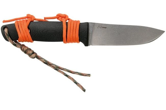 Fox Knives Vesuvius Black Fox BF-710, Alfredo Doricchi Design - Image 2