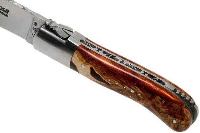 Fontenille Pataud Gentleman 10.5 Cm L8HG Red Hybrid Juniper Pocket Knife - Image 7