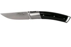 Le Thiers Gentleman Polished Buffalo Horn T9PCN Pocket Knife By Fontenille Pataud