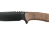 Rick Hinderer Ranch Harpoon Spanto Black DLC Natural Micarta Survival Knife