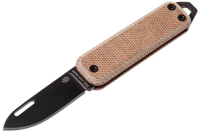 The James Brand Elko, Tan Micarta + Black Pocket Knife - Image 3