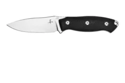 J.E. Made Duty IV Black Micarta Hunting Knife