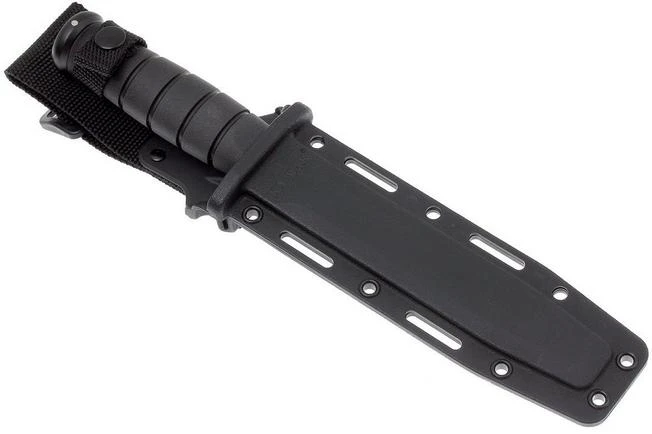 KA-BAR USMC 1214 Partly Serrated, Kraton, Kydex Sheath - Image 6