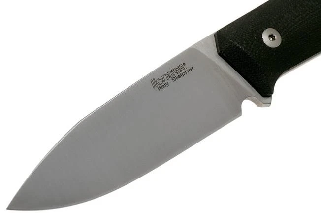 LionSteel B35 GBK Black G10 Bushcraft Knife - Image 3