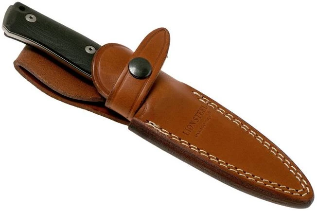 LionSteel B35 GBK Black G10 Bushcraft Knife - Image 7