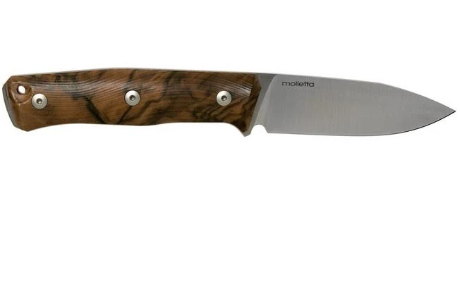 LionSteel B35 WN Walnut Bushcraft Knife - Image 2