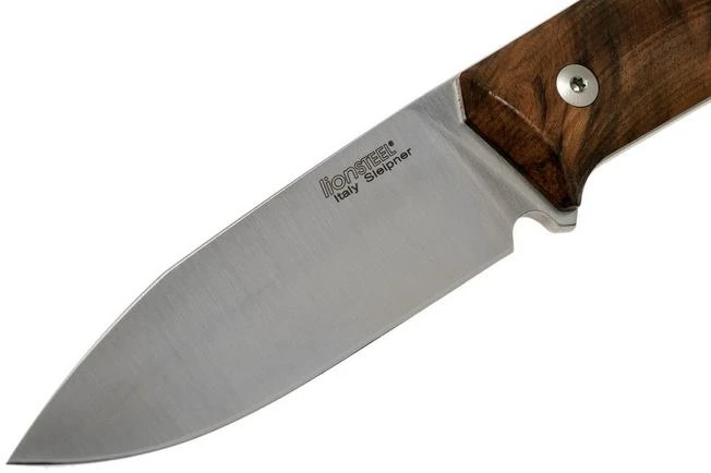 LionSteel B35 WN Walnut Bushcraft Knife - Image 3