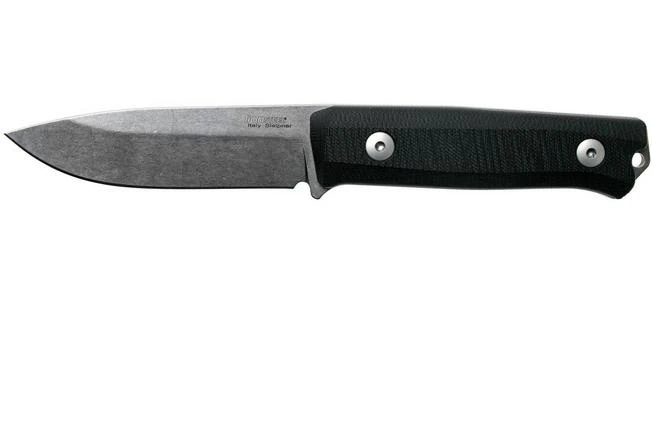 LionSteel B40 Black G10 B40-BK Bushcraft Knife