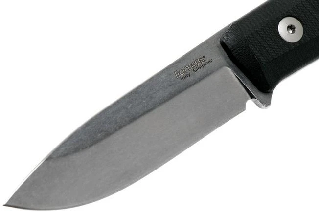 LionSteel B40 Black G10 B40-BK Bushcraft Knife - Image 3