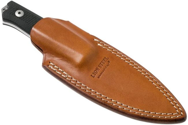 LionSteel B40 Black G10 B40-BK Bushcraft Knife - Image 7