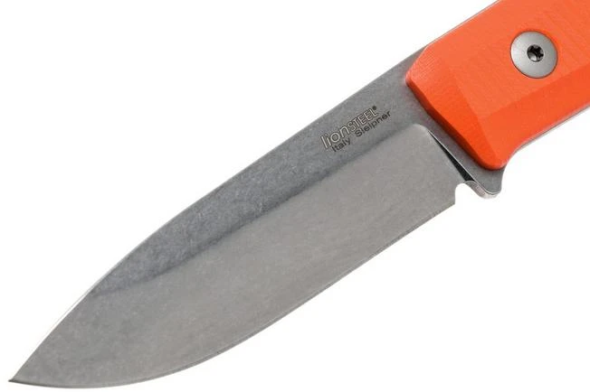 LionSteel B40 Orange G10 B40-OR Bushcraft Knife - Image 3