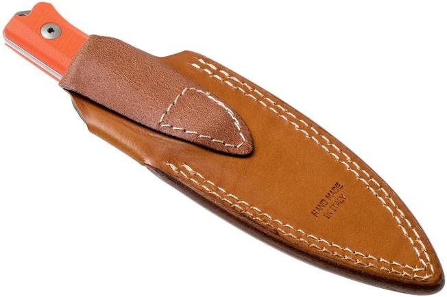 LionSteel B40 Orange G10 B40-OR Bushcraft Knife - Image 8