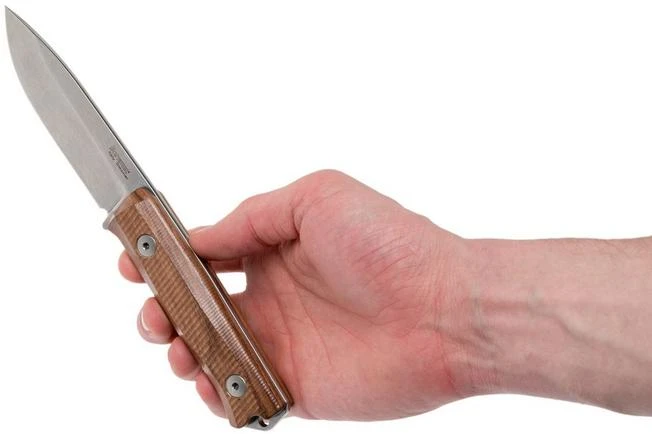 LionSteel B40 Santos Wood B40-ST Bushcraft Knife - Image 6