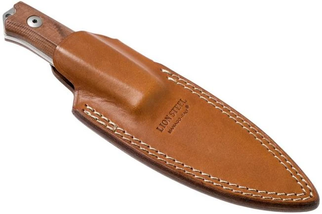 LionSteel B40 Santos Wood B40-ST Bushcraft Knife - Image 7