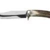 MAM Hunting Knife Deer Antler Handle 5474, Fixed Knife