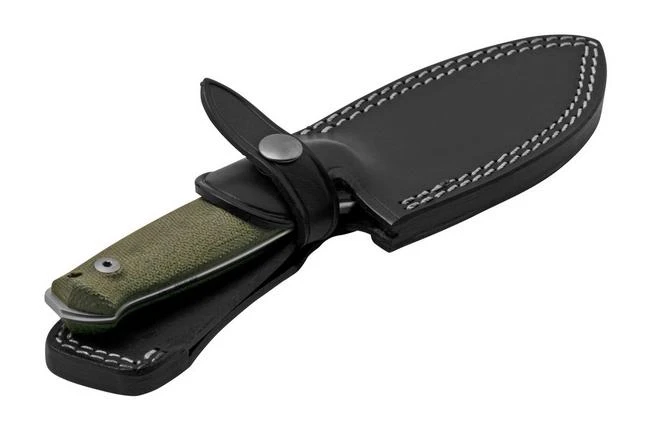 MKM Normar CPM 3V Green Micarta, Knivesandtools Exclusive, Bushcraft Knife - Image 7