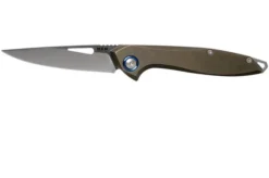 MKM Cellina MY02-T-BR Titanium Bronze Pocket Knife, Lucas Burnley Design