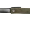 Ohta FK5 Higonokami-pocket Knife, Green Canvas Micarta