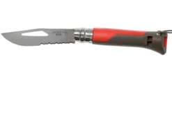 Opinel Outdoor No. 08 Pocket Knife, Earth Red