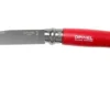 Opinel Pocket Knife No. 08RV Red, Stainless Steel, Blade Length 8.5 Cm