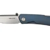 Real Steel Luna Maius, Titanium Slate Blue 7093, Pocket Knife