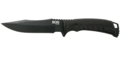 SOG Pillar Blackout UF1003 Fixed Knife, USA Made