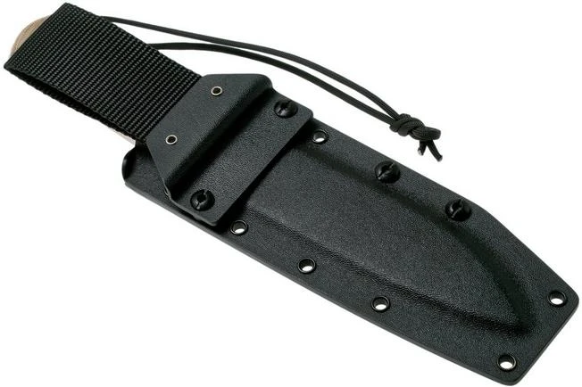 TRC Knives Apocalypse, Elmax, Natural Canvas Micarta, Survival Knife - Image 7