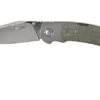 Viper Turn V5986CG Green Canvas Micarta Pocket Knife, Fabrizio Silvestrelli Design