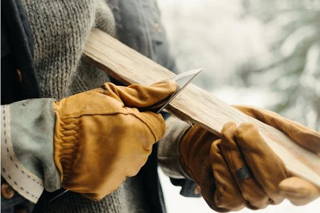 MKM Normar CPM 3V Green Micarta, Knivesandtools Exclusive, Bushcraft Knife - Image 10